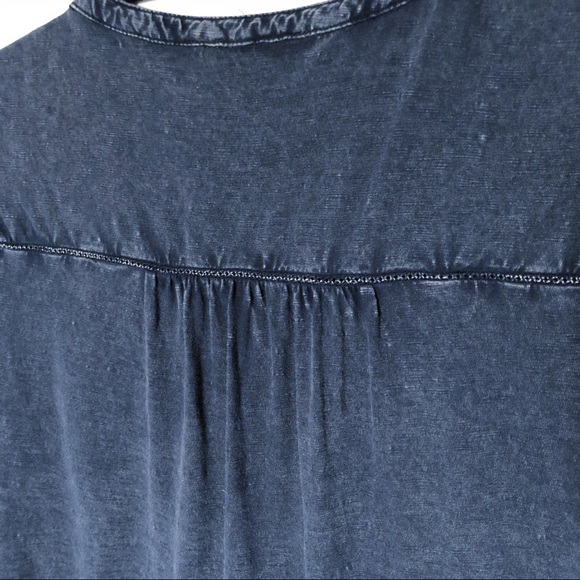 COPY - Lucky Brand Women’s Slate Blue Top - Picture 4 of 6